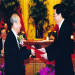 刘东生先生获2003年度国家最高科学技术奖，从胡锦涛主席手中接过最高奖证书